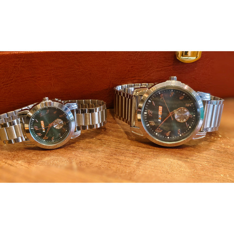 Executive Class Luxuries FASHION COUPLE Wrist Watches FOR Lovely Couple (9081)