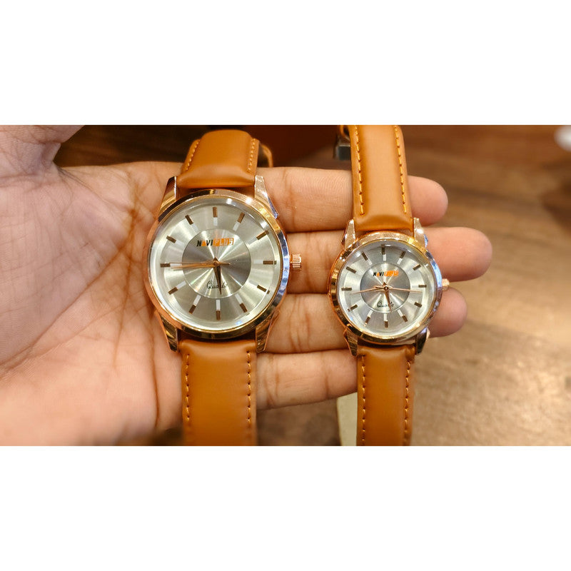 Executive Class Luxuries FASHION COUPLE Wrist Watches FOR Lovely Couple (9082)