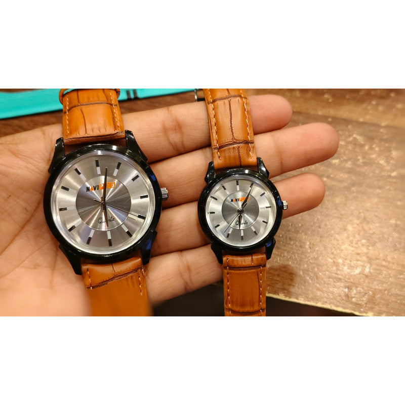 Executive Class Luxuries FASHION COUPLE Wrist Watches FOR Lovely Couple (9083)