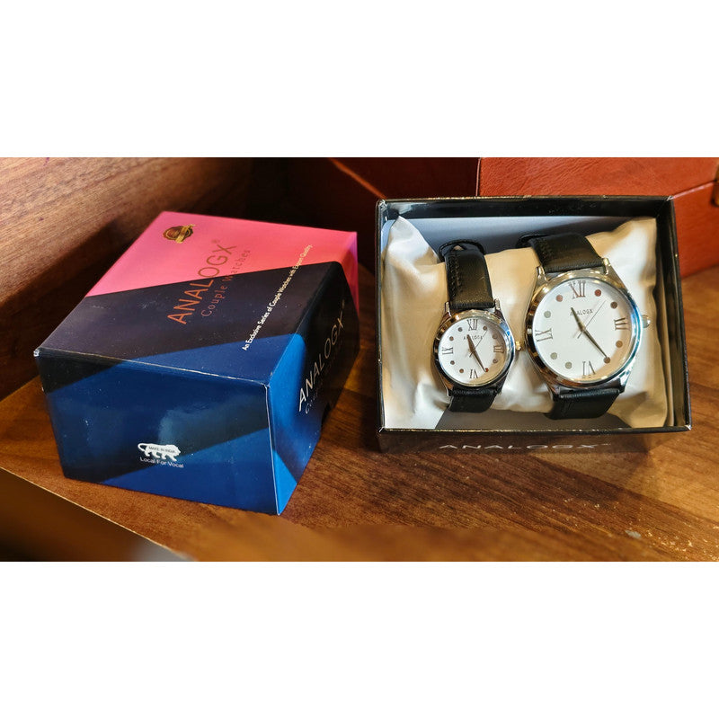 Executive Class Luxuries FASHION COUPLE Wrist Watches FOR Lovely Couple (9086)