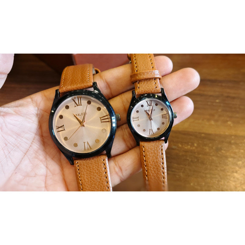 Executive Class Luxuries FASHION COUPLE Wrist Watches FOR Lovely Couple (9087)