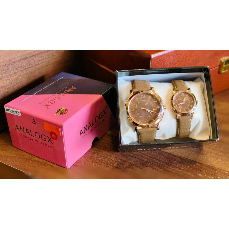 Executive Class Luxuries FASHION COUPLE Wrist Watches FOR Lovely Couple (9089)