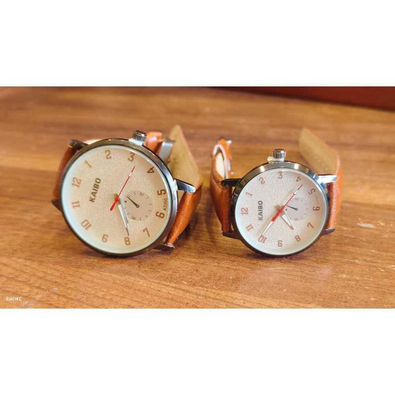 Executive Class Luxuries FASHION COUPLE Wrist Watches FOR Lovely Couple (9090)