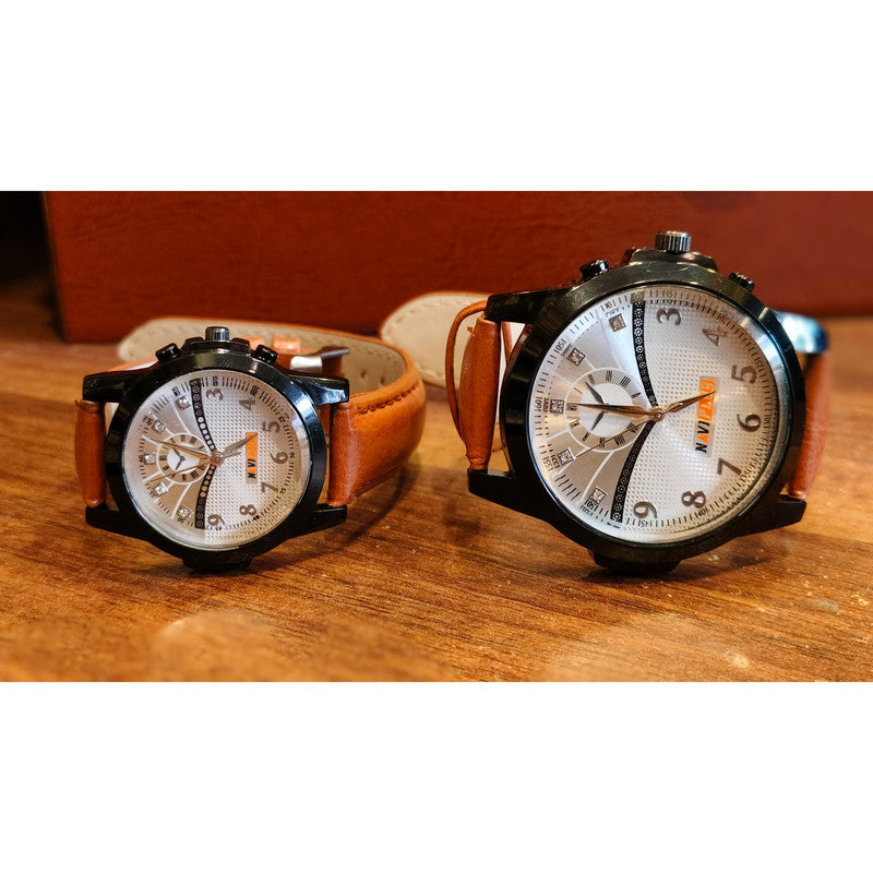 Executive Class Luxuries FASHION COUPLE Wrist Watches FOR Lovely Couple (9092)