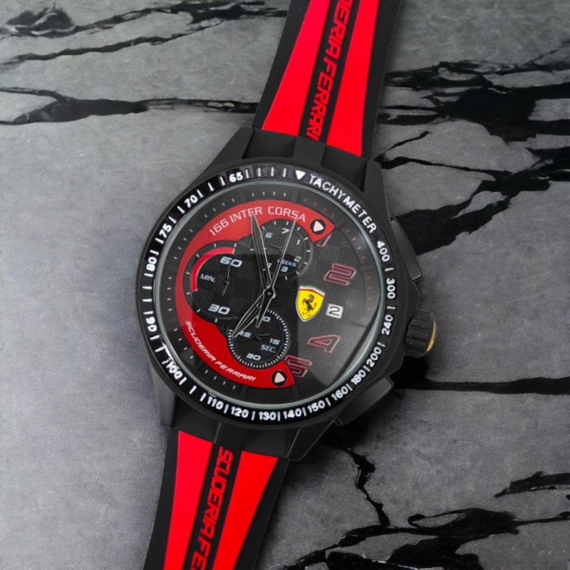 FERRARI First Copy Wrist Watch for Men Exclusive Collection - Model: SF.1006 (9113)