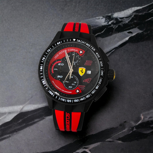 FERRARI First Copy Wrist Watch for Men Exclusive Collection - Model: SF.1006 (9113)