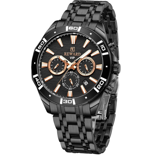 REWARD VIP First Copy Wrist Watch for Men with Brand Box - Model: RD81134M (9133)