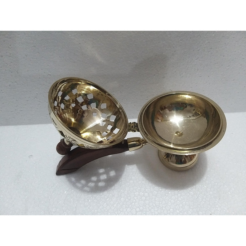 Traditional Divine Dhup Dhoop Dani | Bakhoor Holder | For Home Fragrance and Decor  (1858)