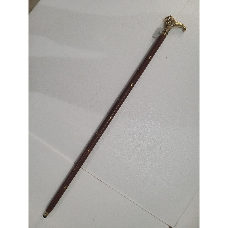 Lion Face Royal Style Walking Stick (1870)