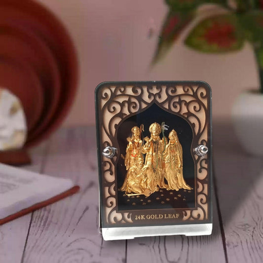 Gold Plated Lord Shri Ram with Frame | Religious Collection (1900)