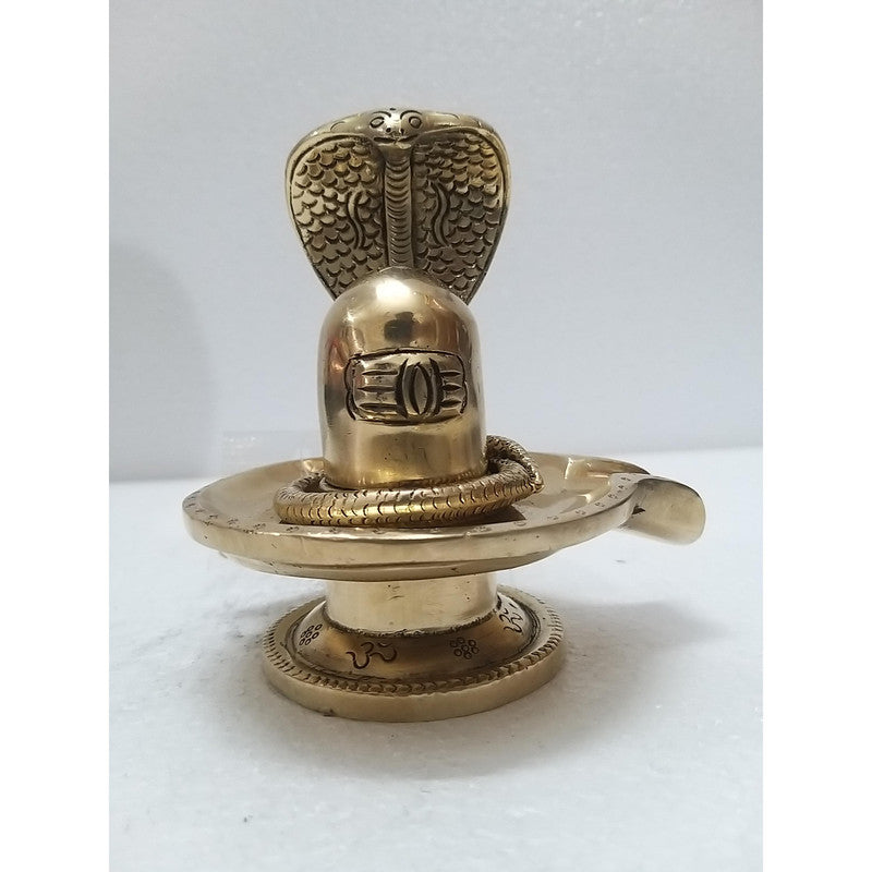 Hindu God Shiva's Shiv LING | SHIVLING | Brass | Mahadev| Puja Worship Home Decor (2027)